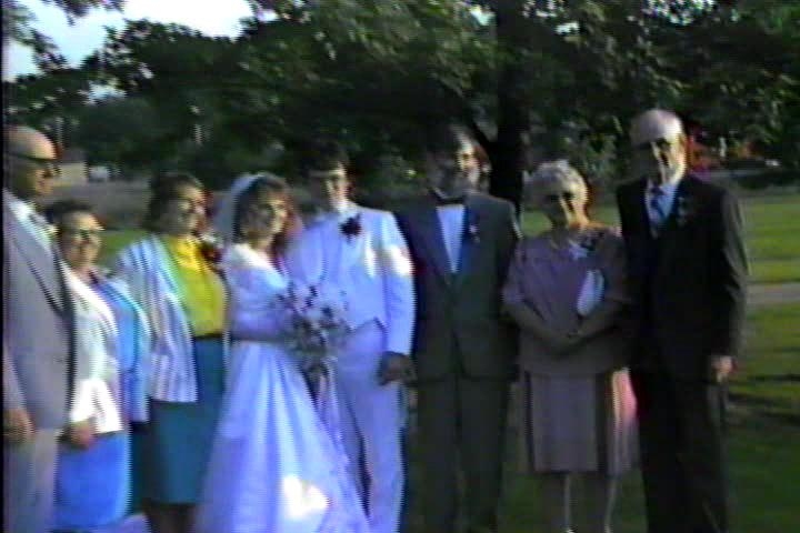 1986 Joseph & Randall Wedding in Stockbridge, MI
